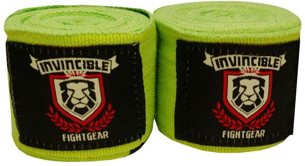 Amber Fight Gear Ultimate 180-Inch Mexican Style Elastic Hand Wraps Premium Quality Boxing Kickboxing Muay Thai MMA Wraps for Men and Women