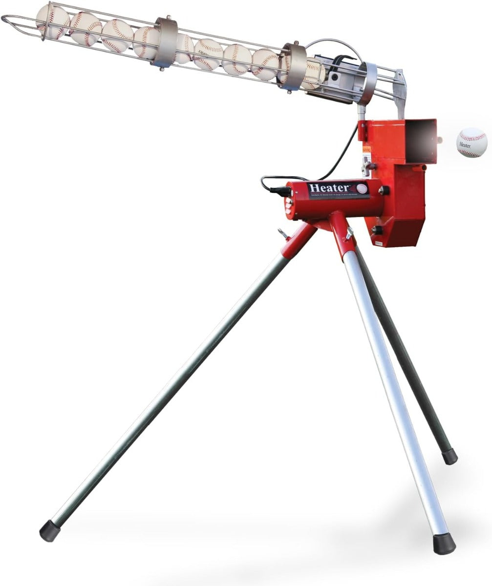 Heater Sports Heavy-Duty Baseball Pitching Machine