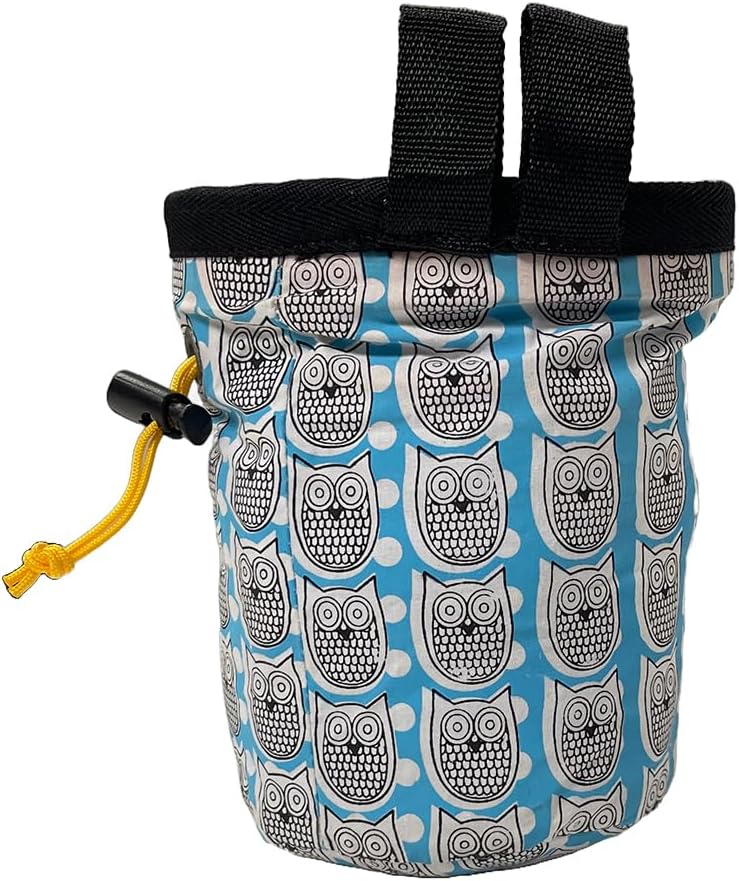 Ultralight Chalk Bag with Secure Cinch Closure and Durable Nylon Loop, Perfect for Rock Climbing, Bouldering, Crossfit, and Gymnastics
