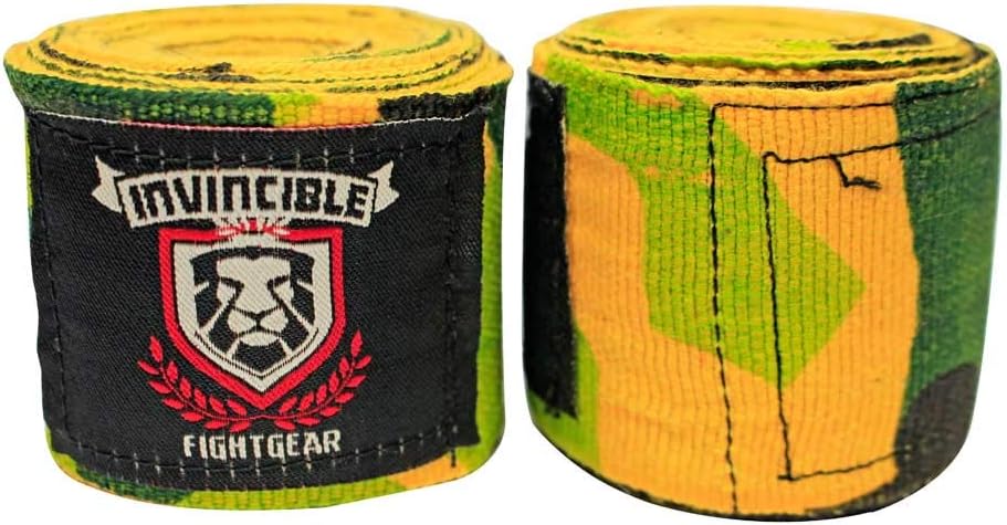 Elastic 180-inch hand wraps for athletes
