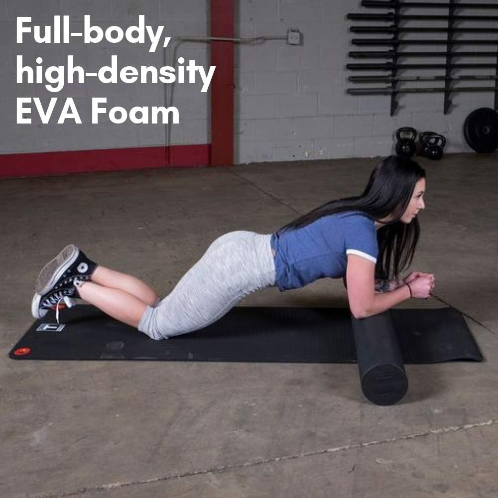 Body-Solid 36-Inch High-Density EVA Foam Roller (Black)