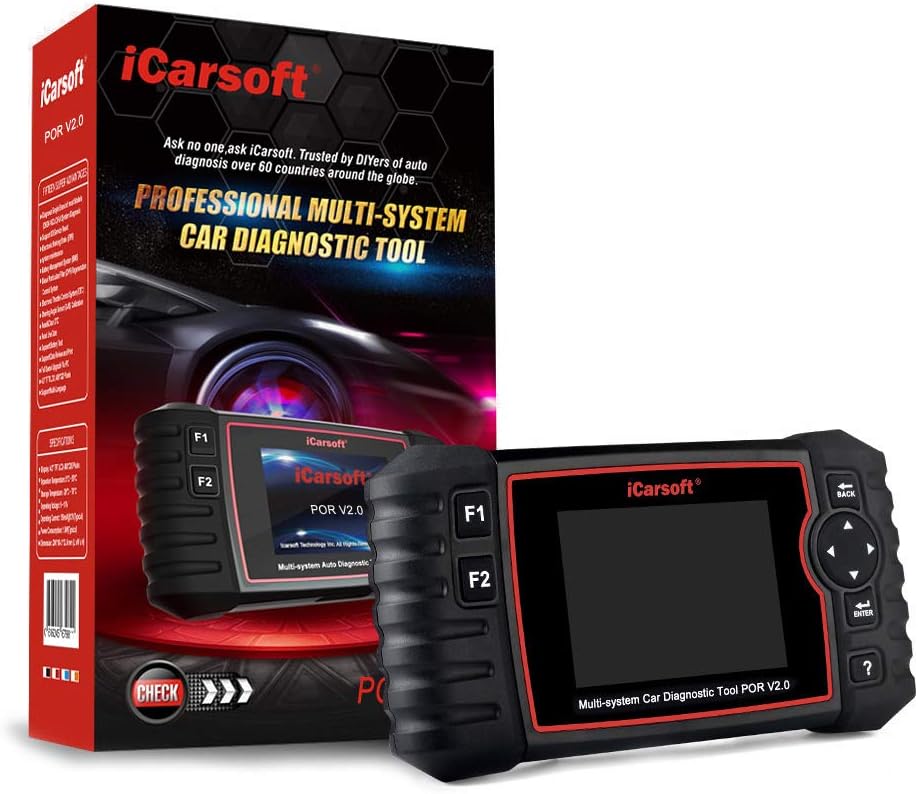 iCarsoft Auto Diagnostic Scanner POR V2.0 for Porsche with ABS Scan,Oil Service Reset ect