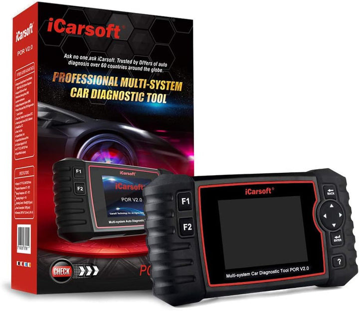 iCarsoft Auto Diagnostic Scanner POR V2.0 for Porsche with ABS Scan,Oil Service Reset ect