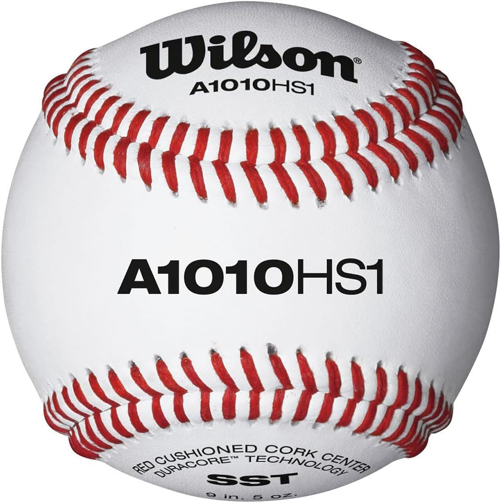 Wilson A1010 High School Baseballs - Super Seam Technology