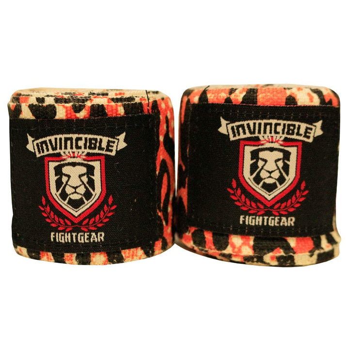 Amber Fight Gear Elastic Thick Printed 180-Inch Handwraps - The Ultimate Athlete&