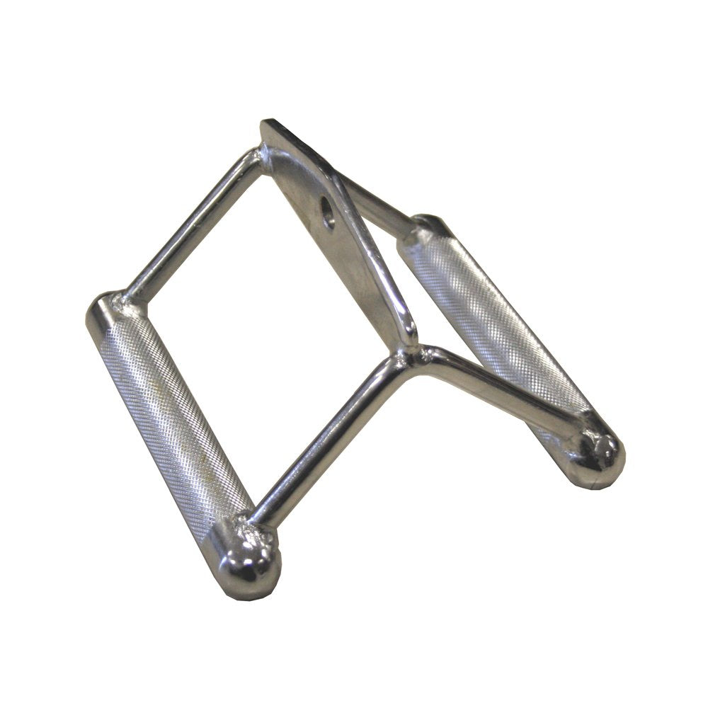 Amber Fight Gear Maximize Your Workout with The Chrome Plated Double D Handle | Ergo Handgrips for Optimal Control &amp; Results