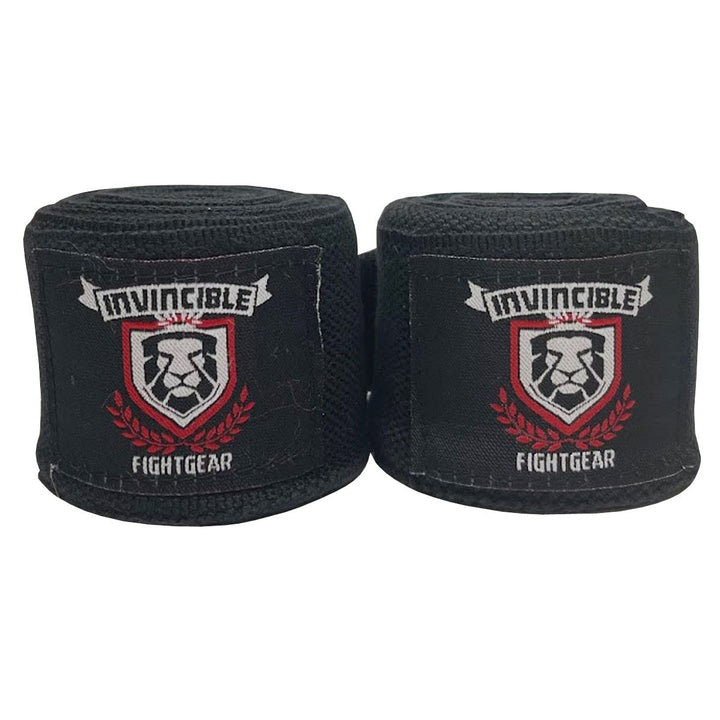 Amber Fight Gear Invincible Hand Wraps, Semi-Elastic Boxing Wraps with Thick Double-Cut Stretch for Ultimate Protection, Ideal for Boxing, MMA
