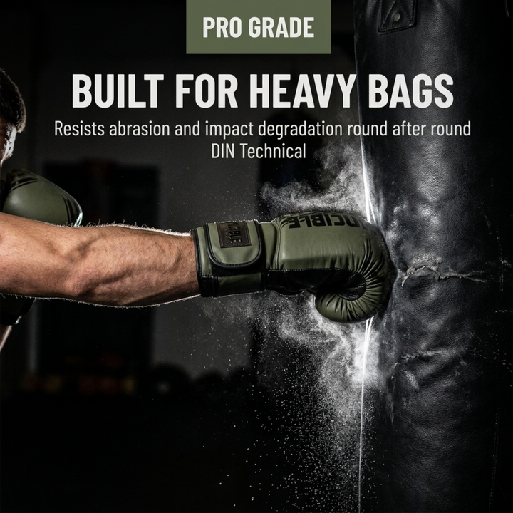 Invincible Fight Gear All Leather Pro Hybrid Boxing Gloves