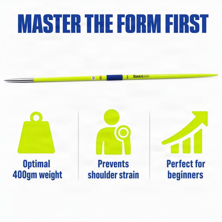 Amber Fight Gear Odyssey 300 Training Javelin, 400–800gm, IAAF Compliant