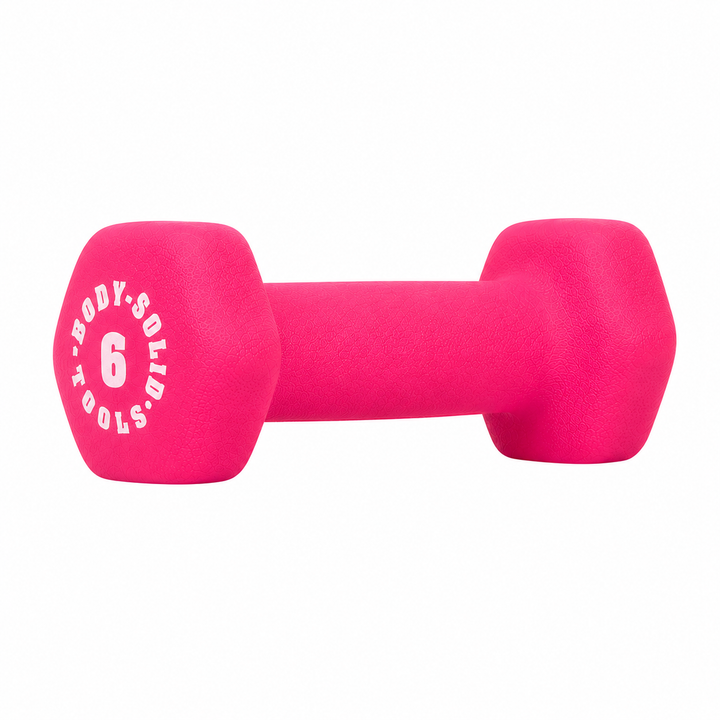 Body-Solid Tools Neoprene Studio Dumbbells