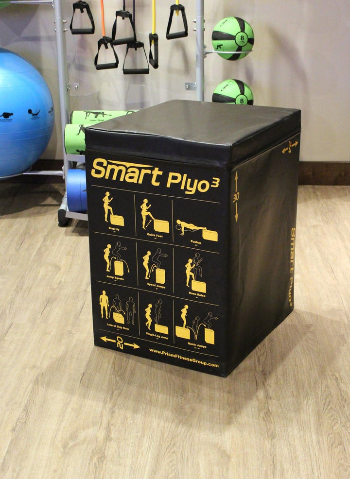 Prism Fitness 3-in-1 Smart Plyo Cube with Self-Guided Training