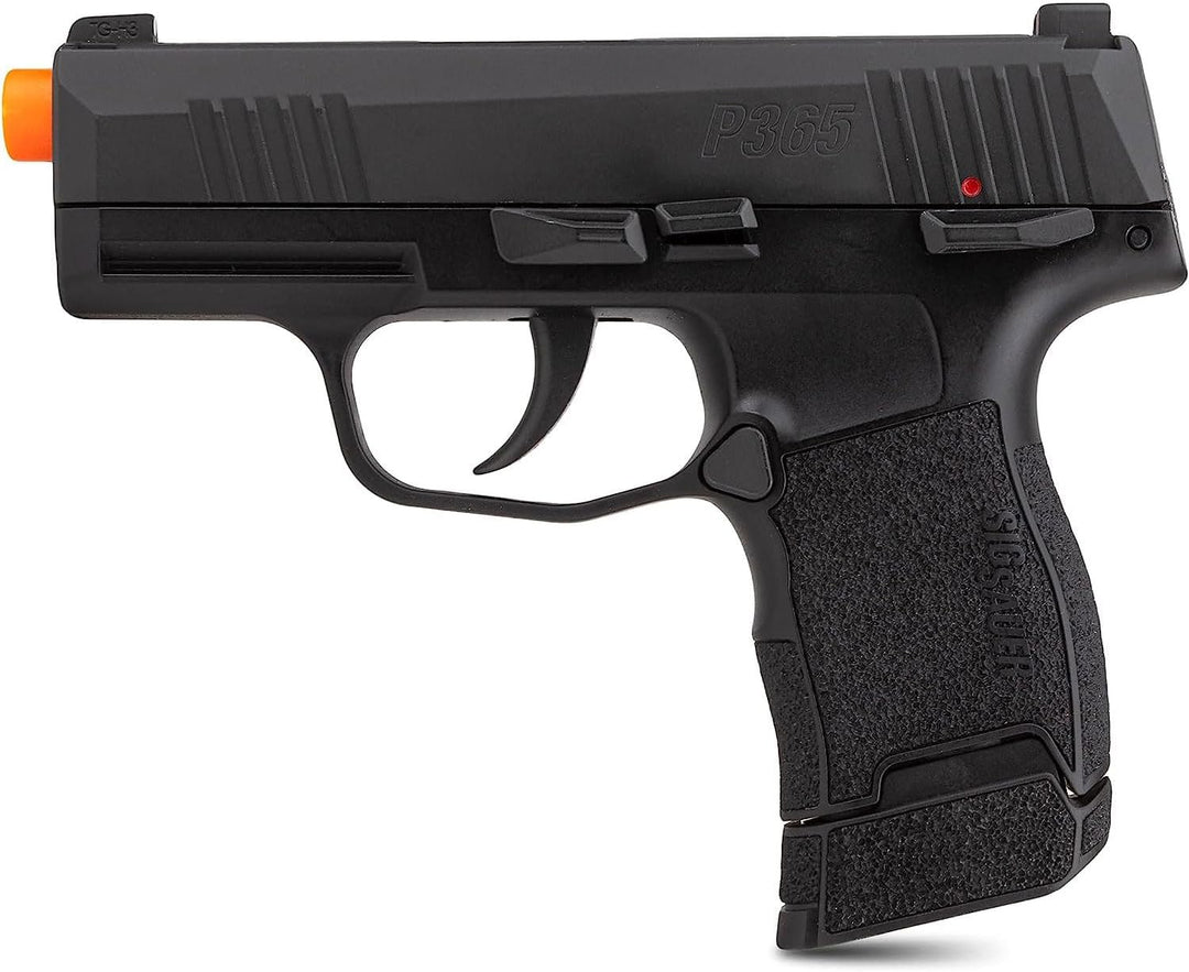Sig Sauer P365 6mm BB Caliber 12rd CO2 Powered Blowback Airsoft Pistol with 3 DOT Hi-Vis Sights - CO2 Cartridges Not Included