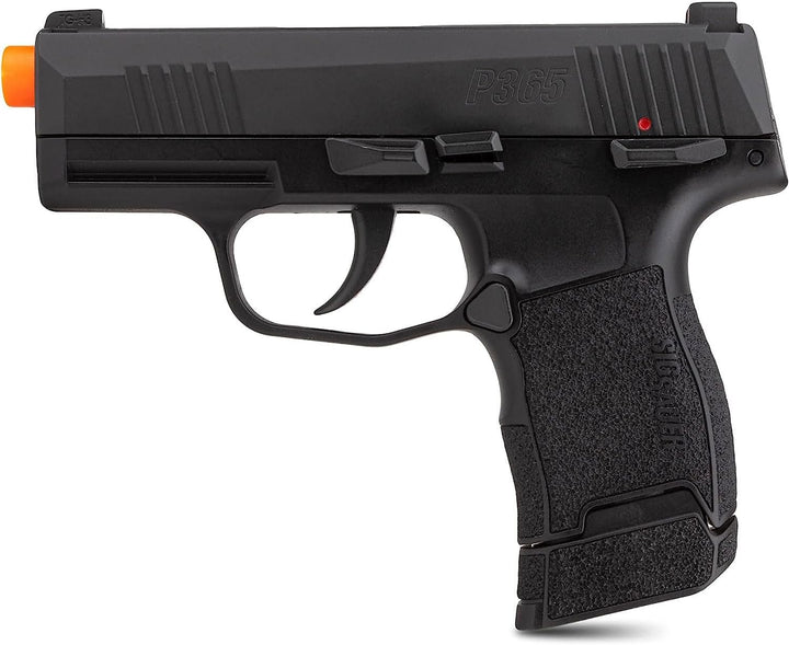 Sig Sauer P365 6mm BB Caliber 12rd CO2 Powered Blowback Airsoft Pistol with 3 DOT Hi-Vis Sights - CO2 Cartridges Not Included