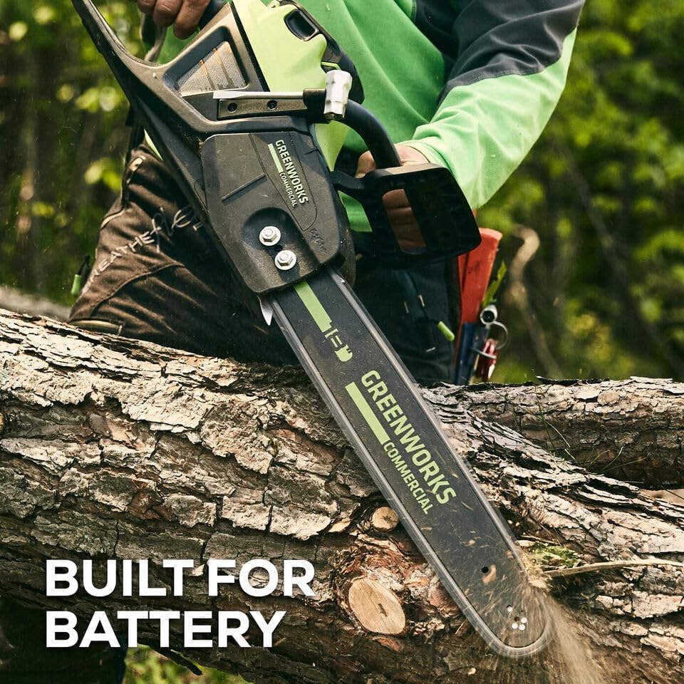 High Performance 82V 18-inch 2.7kW Chainsaw with 4Ah Battery and Dual Port Charger 82CS27-4DP - Power and Precision for Your Cutting Needs