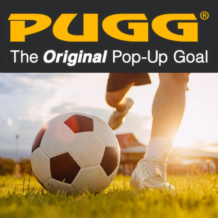 PUGG 6 Foot Pop-Up Soccer Goal Set - Portable Training Equipment