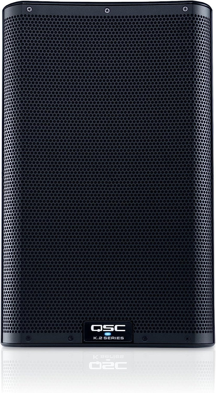 QSC K10.2 Active 10 Inch Powered 2000 Watt Loudspeaker, Multicolored