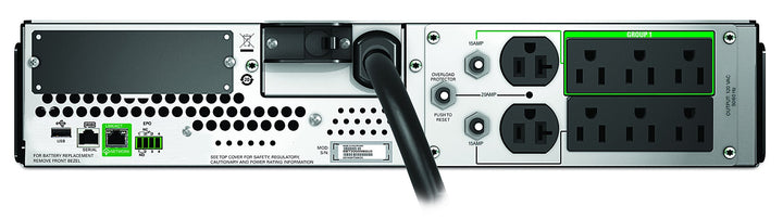 APC 3000VA Smart UPS with SmartConnect, SMT3000RM2UC Rack Mount UPS Battery Backup, Sinewave, AVR, 120V, Line Interactive Uninterruptible Power Supply