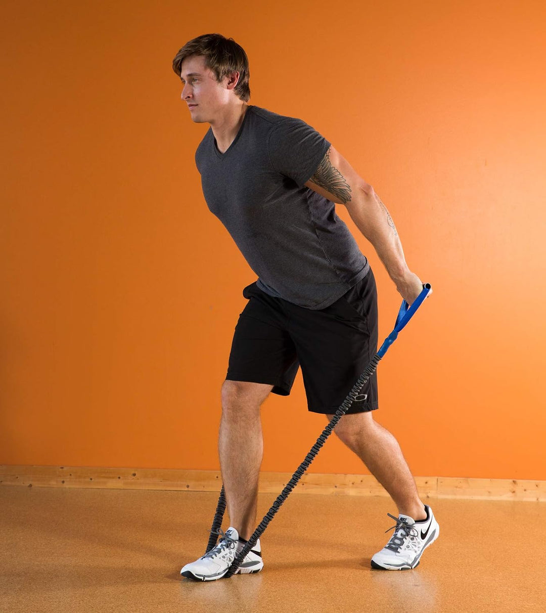 Prism Fitness Smart Guard Medium Resistance Sleeved Tubing - 4 ft