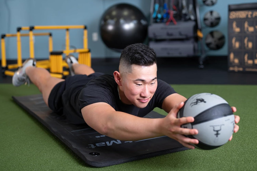 Prism Fitness 4 lb Smart Medicine Ball for Strength Training