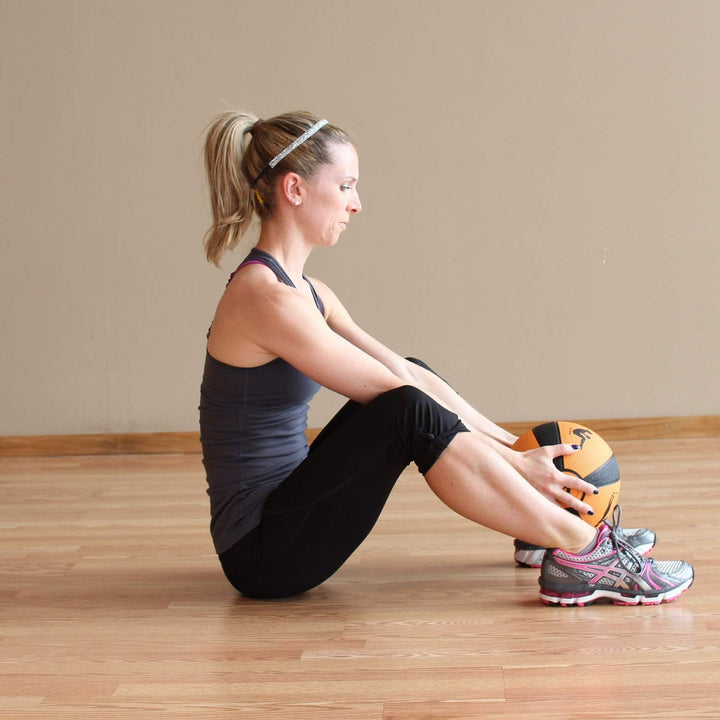 Prism Fitness 6 lb Smart Medicine Ball - Orange