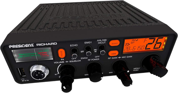 President Richard 10 Meter Ham Radio, 50W PEP