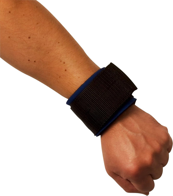 Body-Solid Tools Nylon Wrist Wraps for Weightlifting (Pair)