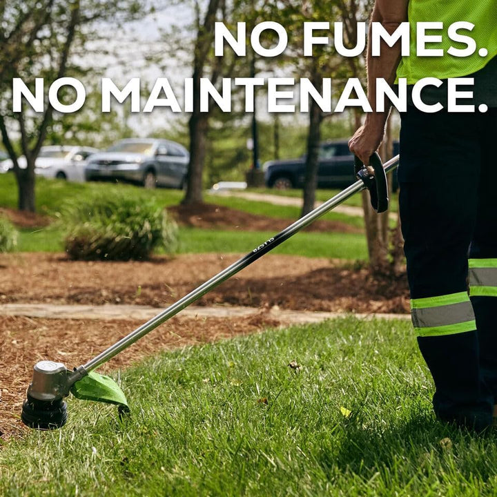 82ST15-4DP 82V GEN II 1.5kW Front-Mount String Trimmer: Powerful Cordless Trimming Solution with 4Ah Battery and Dual Port Charger