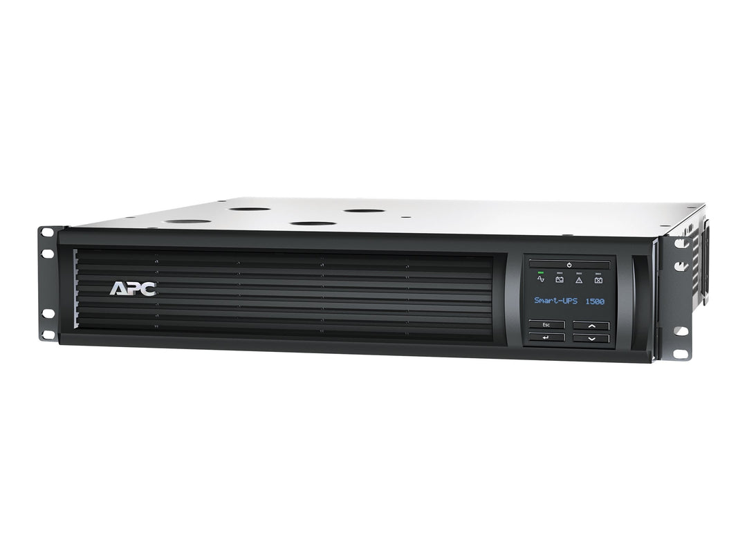 APC 1500VA Smart UPS with SmartConnect, SMT1500RM2UCNC Rack Mount UPS Battery Backup, Sinewave, AVR, Network Management Card, 120V, Line Interactive Uninterruptible Power Supply