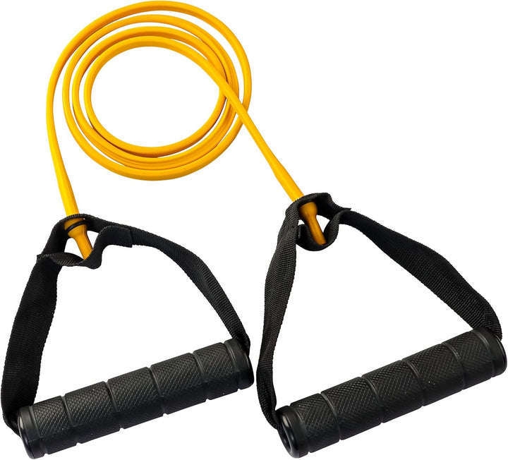 Body-Solid Tools BSTRT Resistance Tube Bands with Handles Very Light to Very Heavy