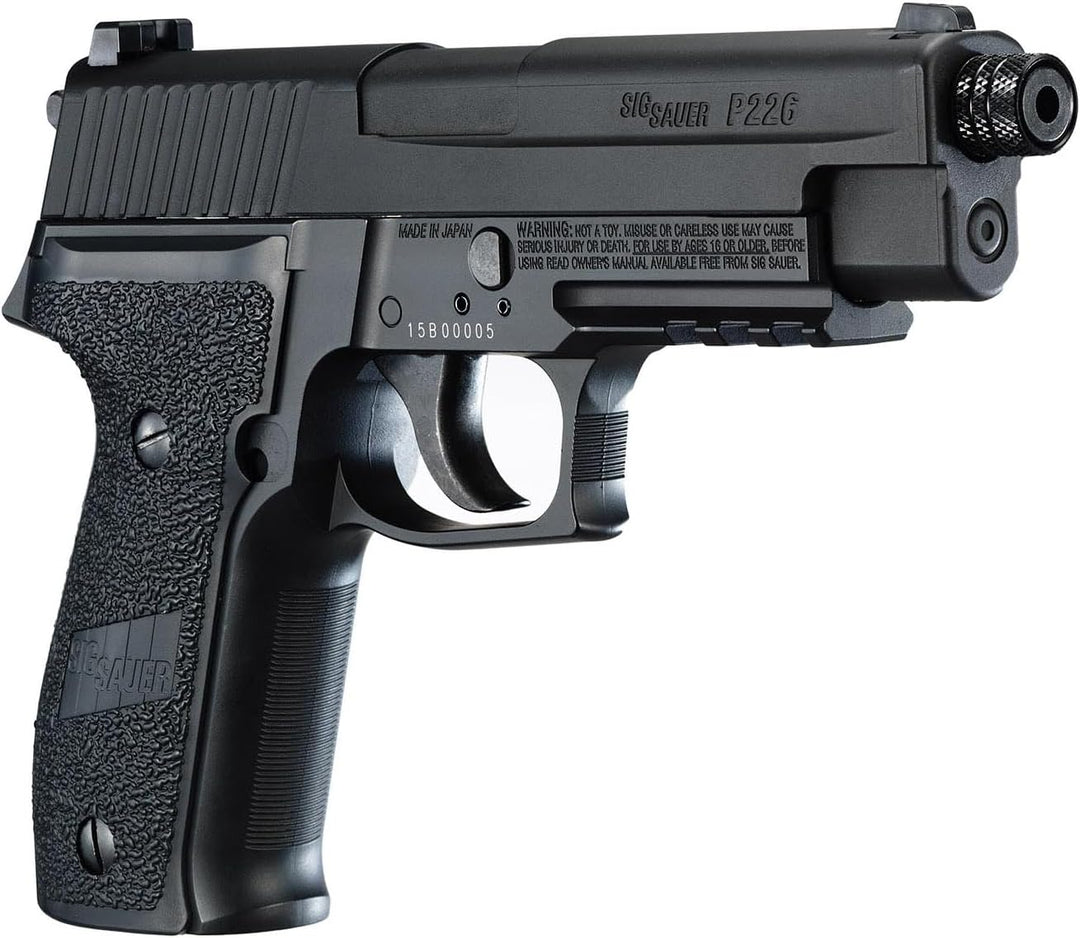 SIG SAUER P226 MK-25 CO2-Powered .177 Cal Semi-Auto Black Airgun Pellet Pistol with 16rd 8x2 Rotary Magazine