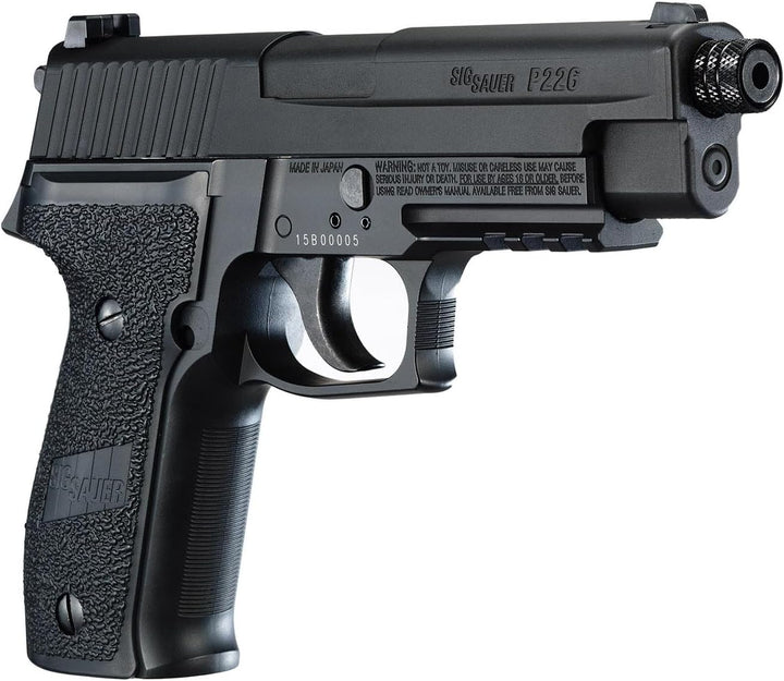 SIG SAUER P226 MK-25 CO2-Powered .177 Cal Semi-Auto Black Airgun Pellet Pistol with 16rd 8x2 Rotary Magazine