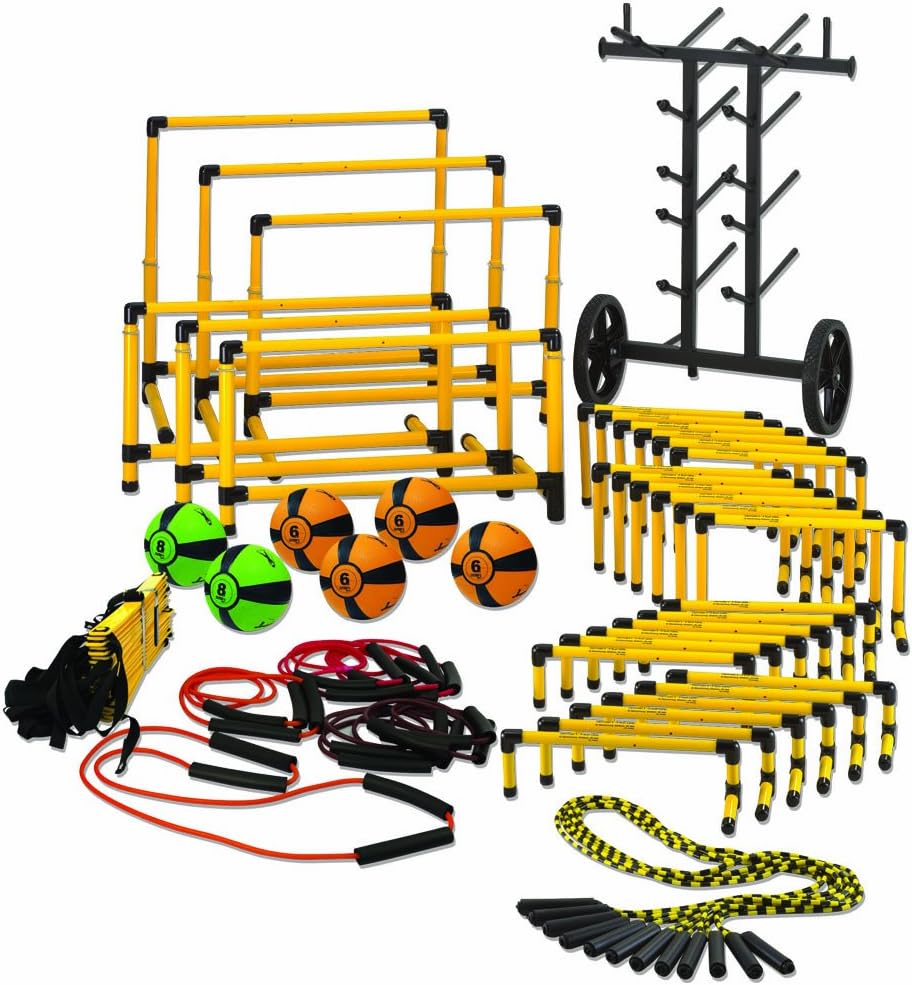 Prism Smart Fitness Cart Training System - 49-Piece Portable Training Kit