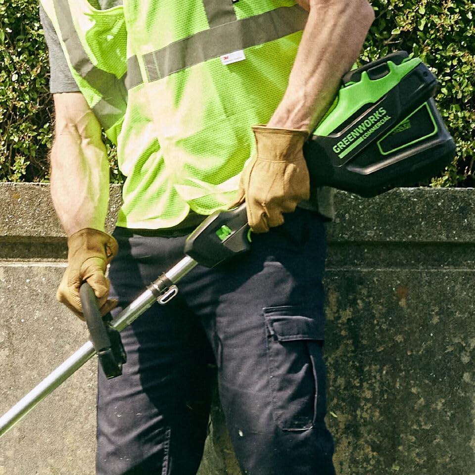 82ST15-4DP 82V GEN II 1.5kW Front-Mount String Trimmer: Powerful Cordless Trimming Solution with 4Ah Battery and Dual Port Charger