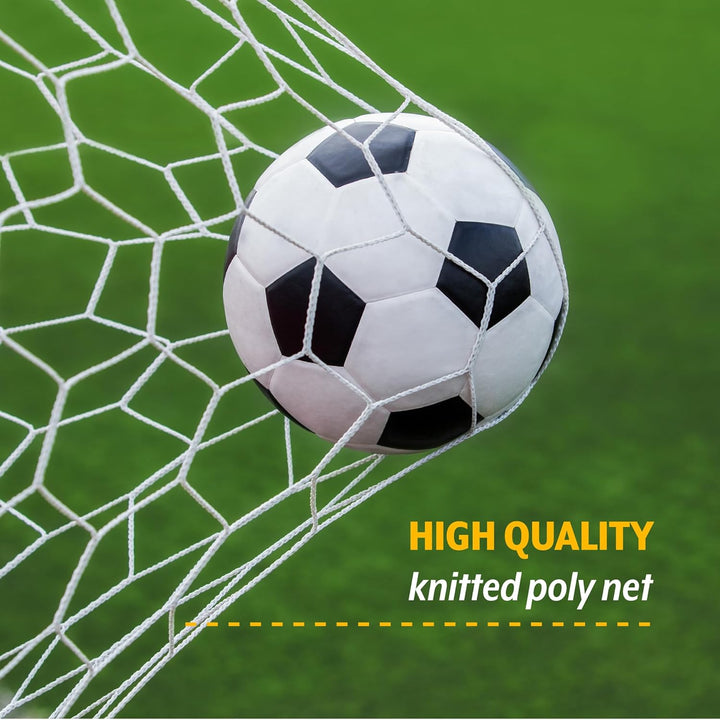 PUGG 6 Foot Pop-Up Soccer Goal Set - Portable Training Equipment