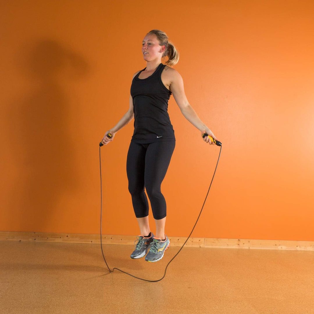 Prism Fitness Speed &amp; Weighted Jump Rope - Adjustable, 3lb
