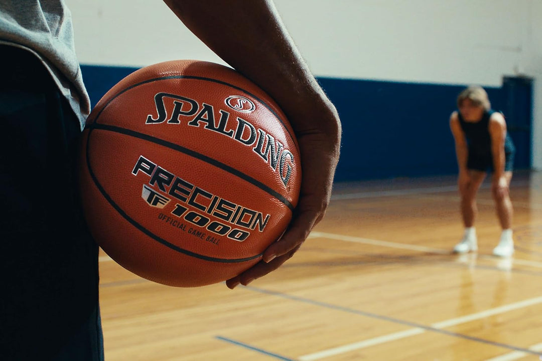 Spalding Precision TF-1000 Indoor Game Basketball - 28.5"