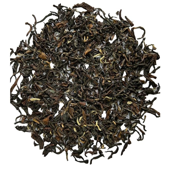 LIVEVIE Premium Darjeeling Black Thunder Muscatel Tea, Handpicked Second Flush, Rich Muscatel Flavor, 3.5oz