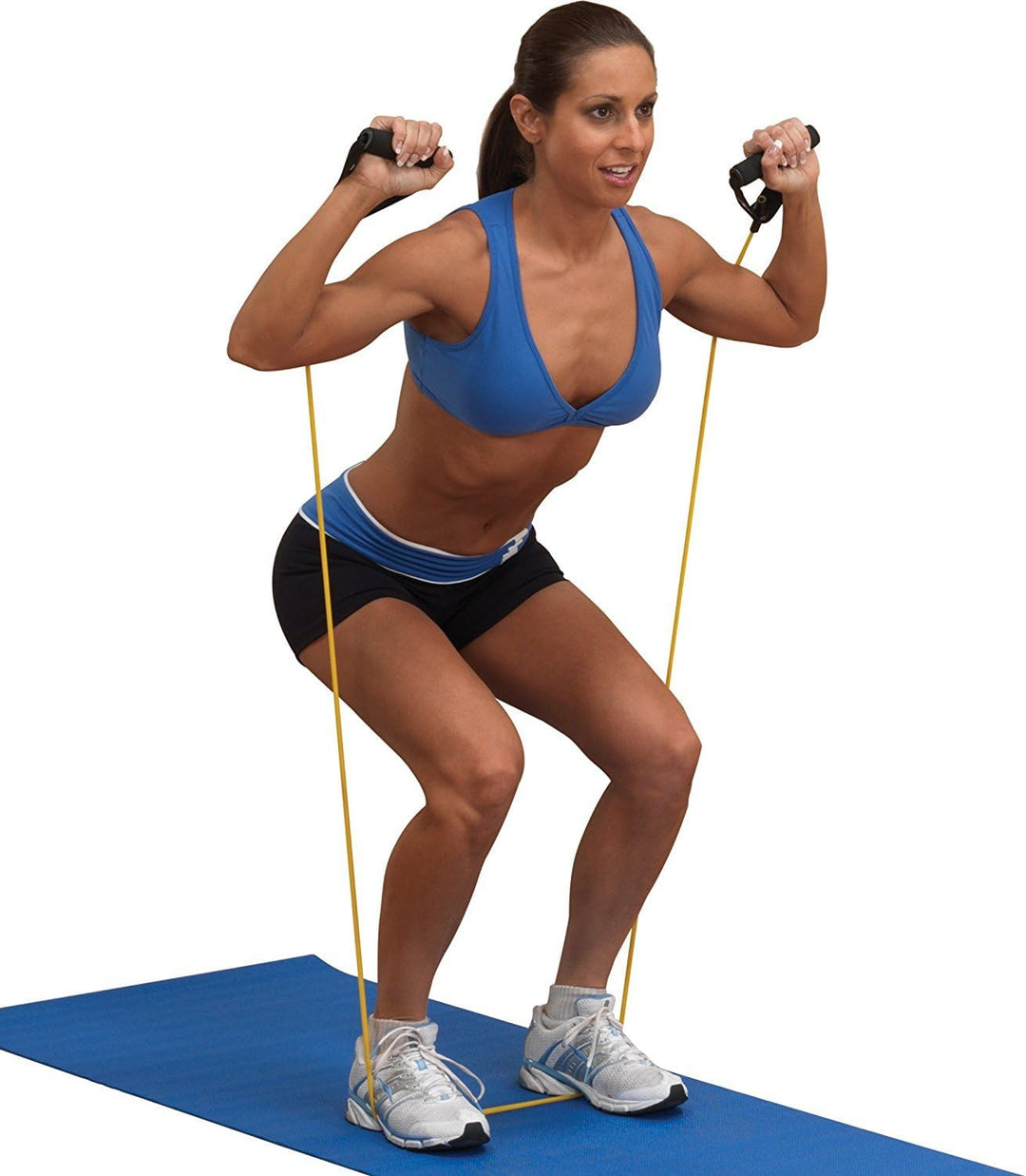 Body-Solid Tools BSTRT Resistance Tube Bands with Handles Very Light to Very Heavy