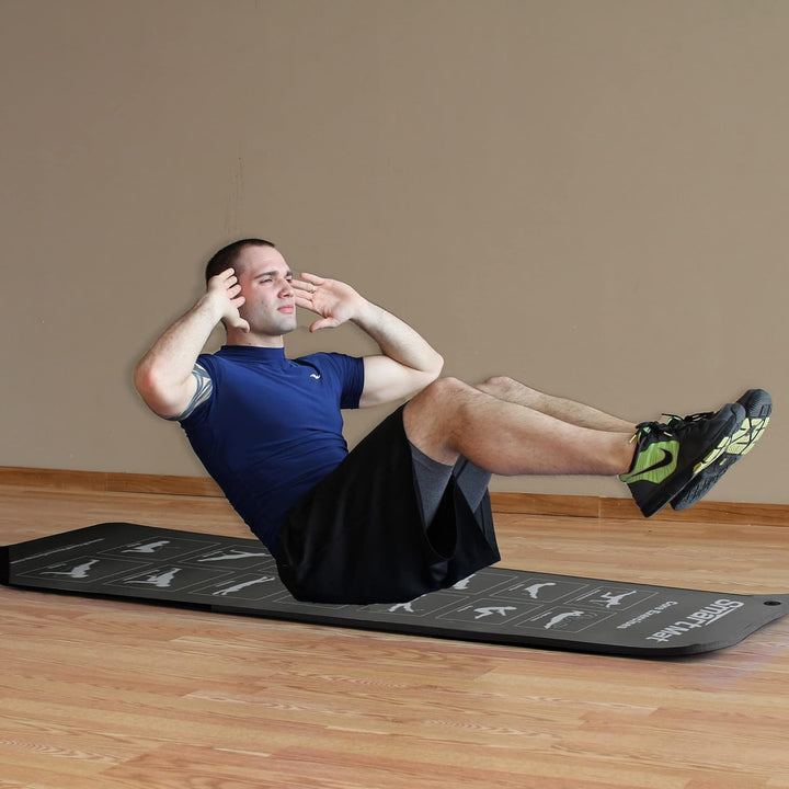 Prism Fitness Extra Thick Smart Self-Guided Exercise Mat