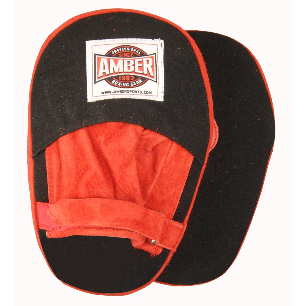 Heavy Duty Canvas Punch Mitts - Durable Training Gear for Boxing, Kickboxing, MMA &amp; Aerobics, Hook &amp; Loop Closure for Secure Fit, Enhances Speed, Accuracy &amp; Power