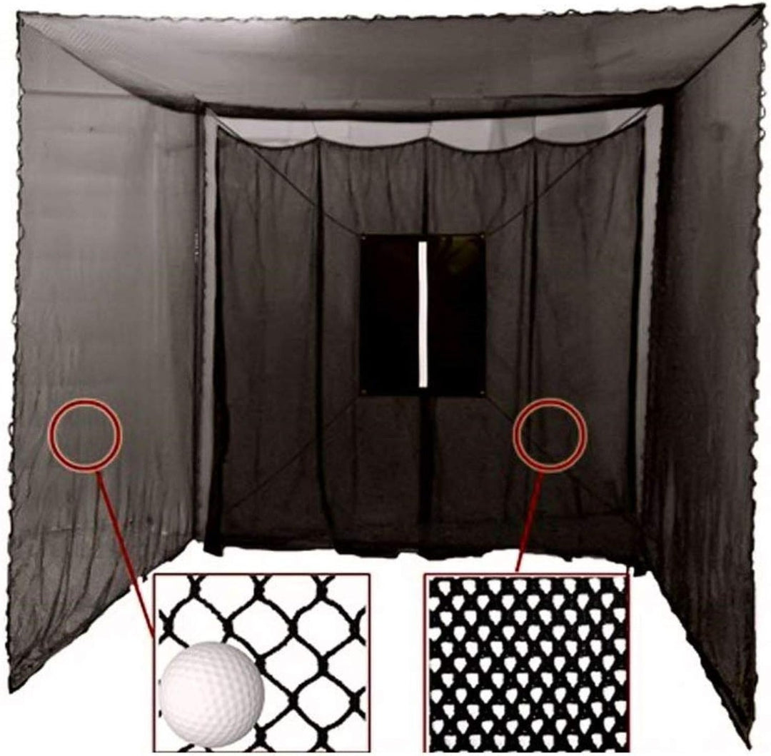 Cimarron Sports 10x10x10 Masters Golf Net with Baffle &amp; Target