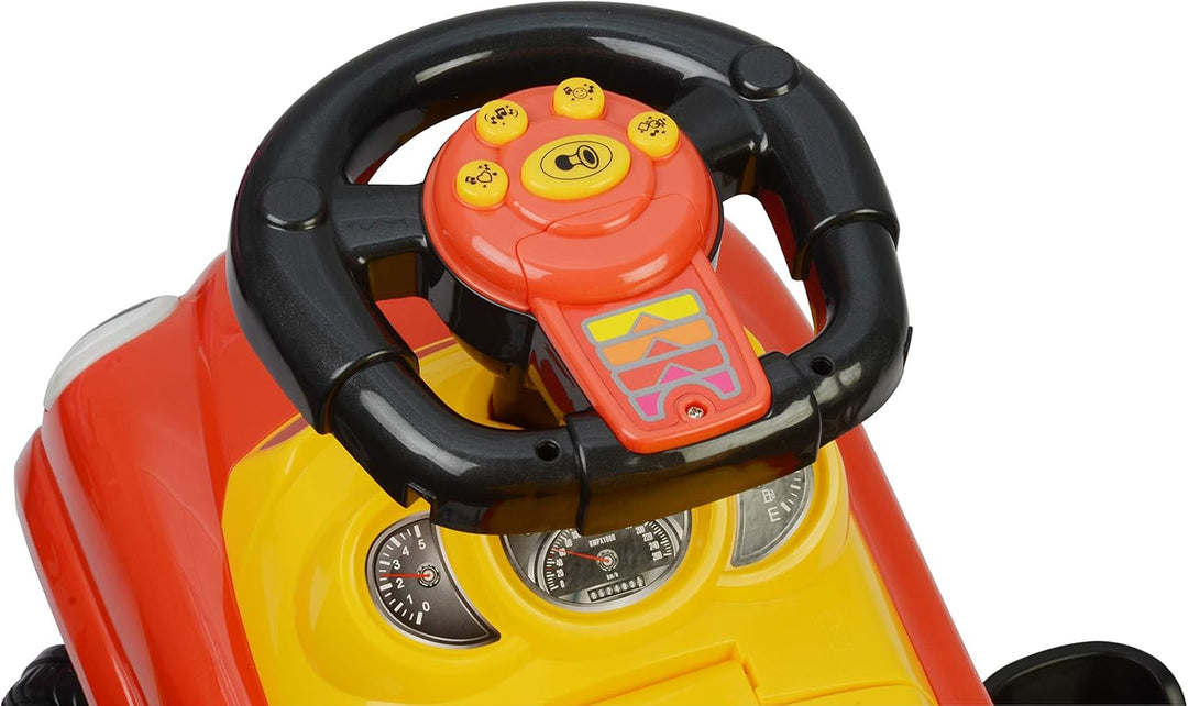 Best Ride On Cars Baby Toddler 3 in 1 Little Tikes Toy Push Vehicle Stroller, Walking Push Car and Ride On, Red