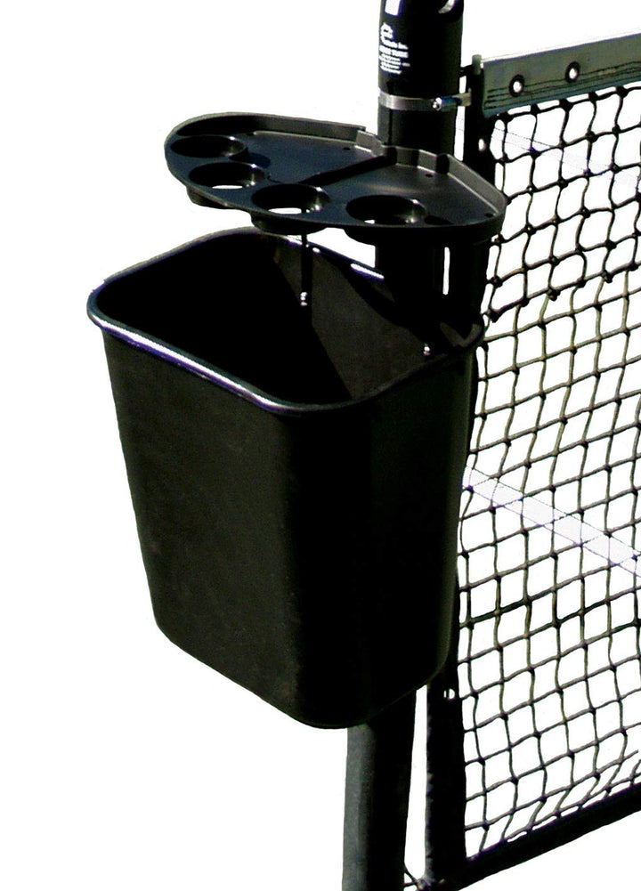 Tennis Court Trash Basket - 7 Gallon, Green