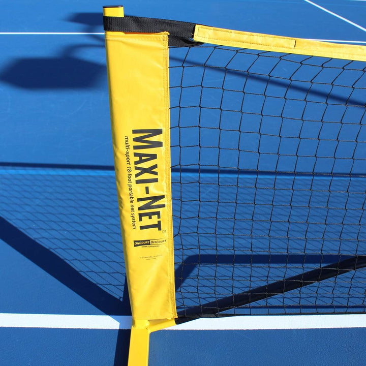 Maxi-Net - 18-Foot Portable Tennis, Beginner Volleyball and Badminton Net System