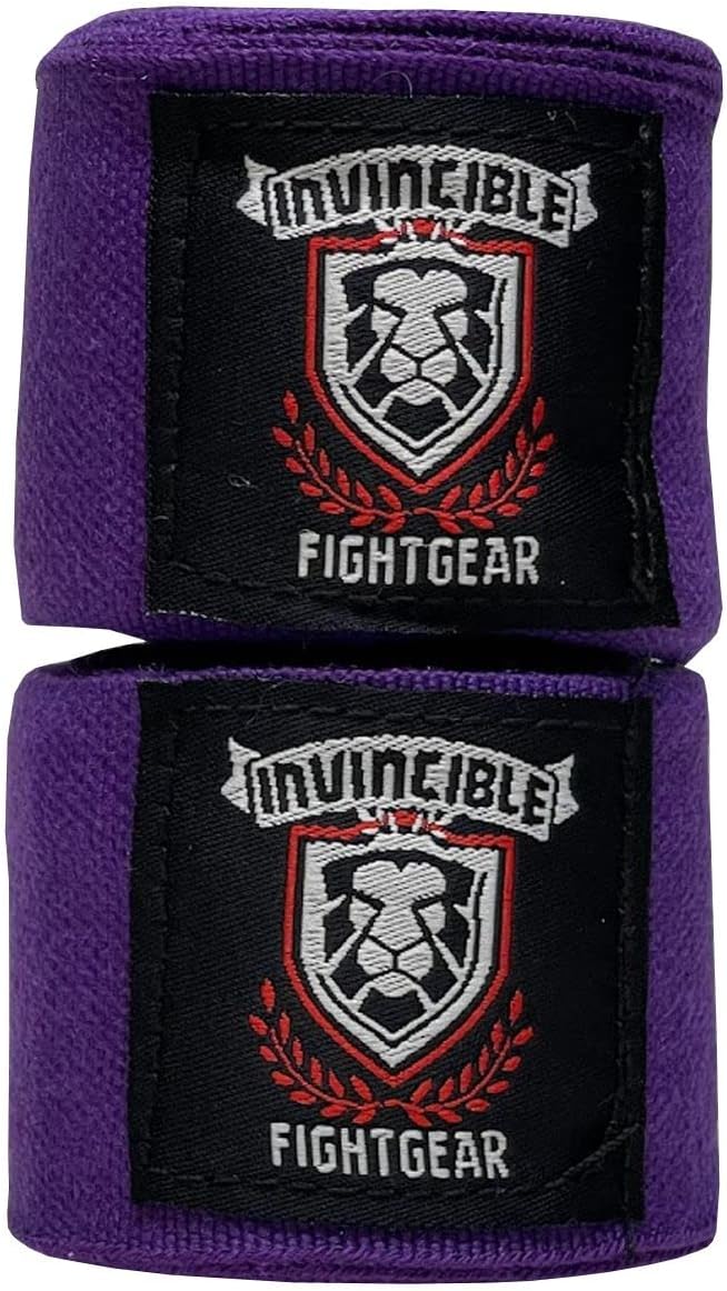 Amber Fight Gear Ultimate 180-Inch Mexican Style Elastic Hand Wraps Premium Quality Boxing Kickboxing Muay Thai MMA Wraps for Men and Women