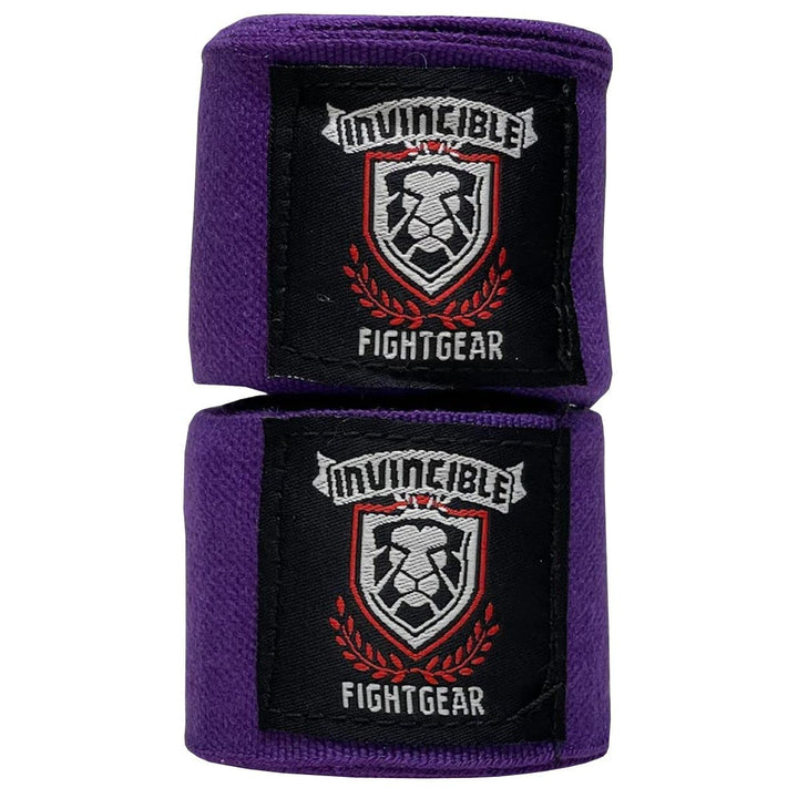 Amber Fight Gear Invincible Hand Wraps, Semi-Elastic Boxing Wraps with Thick Double-Cut Stretch for Ultimate Protection, Ideal for Boxing, MMA