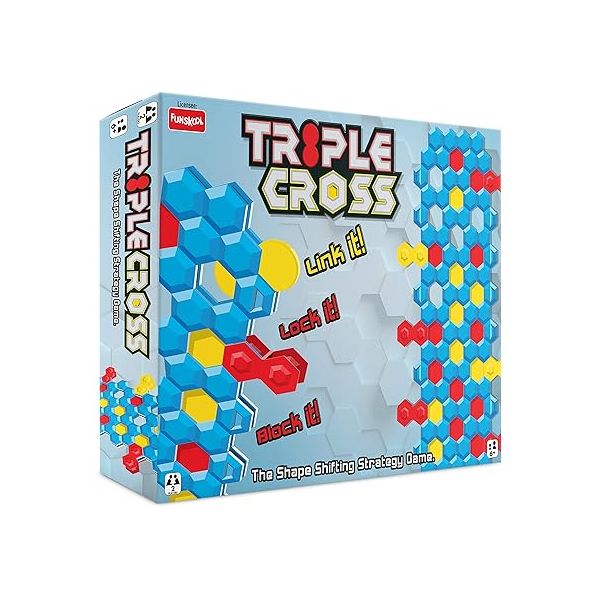 Livevie Triple Cross, The shapeshifting strategy game, Get 3 disc in a row