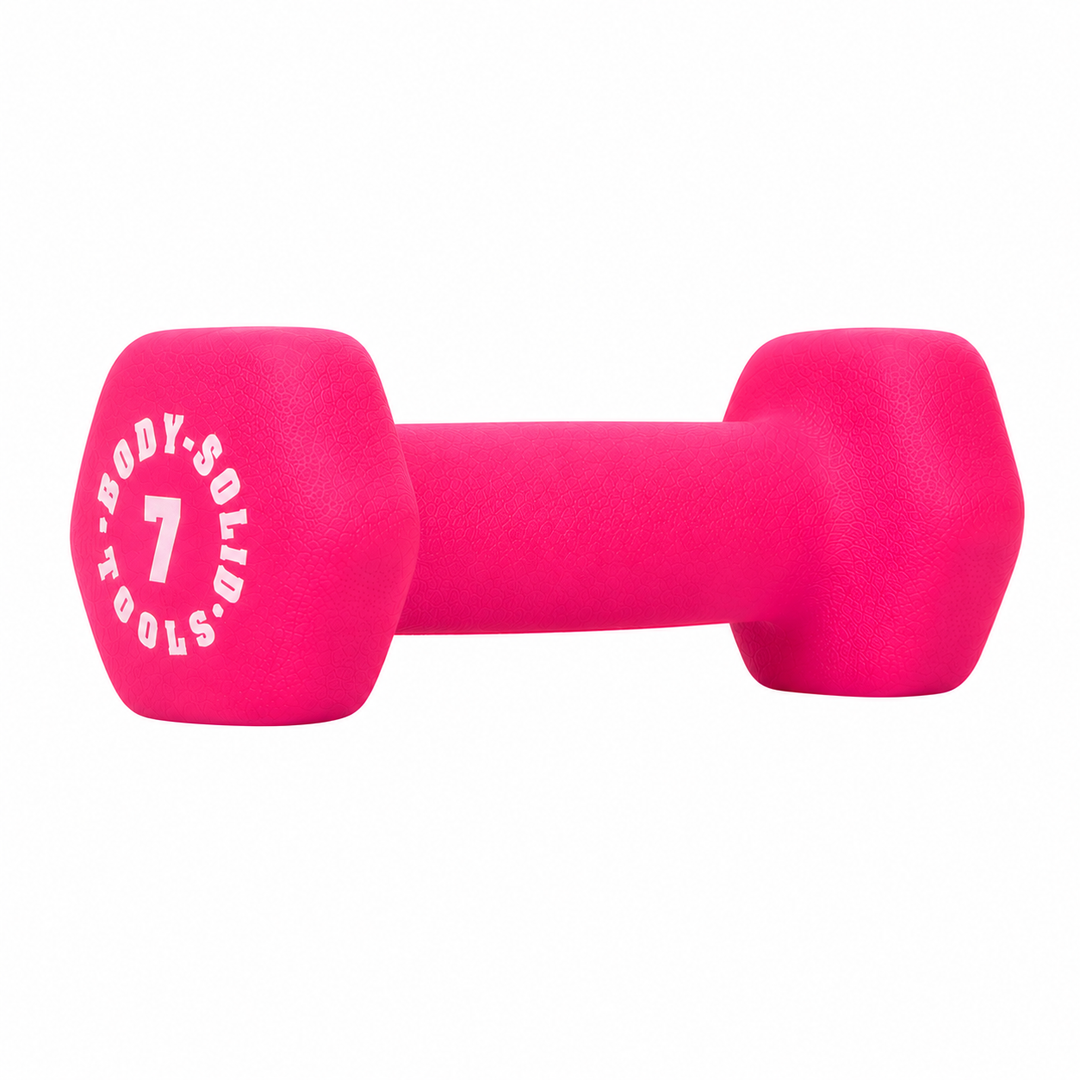 Body-Solid Tools Neoprene Studio Dumbbells