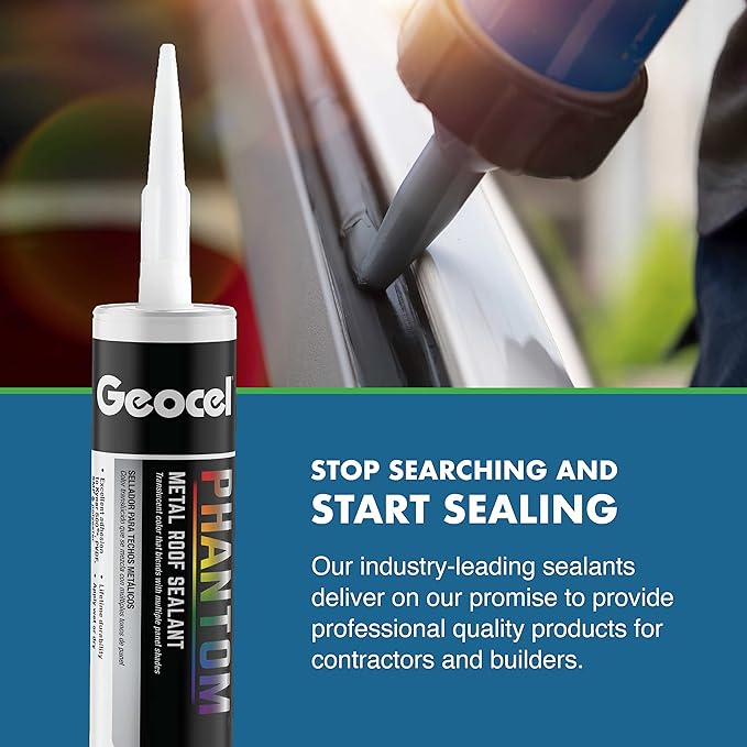 Geocel 28103 Pro Flex Black RV Flexible Sealant - 10 oz. (GC28103)