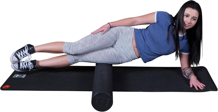Body-Solid 36-Inch High-Density EVA Foam Roller (Black)